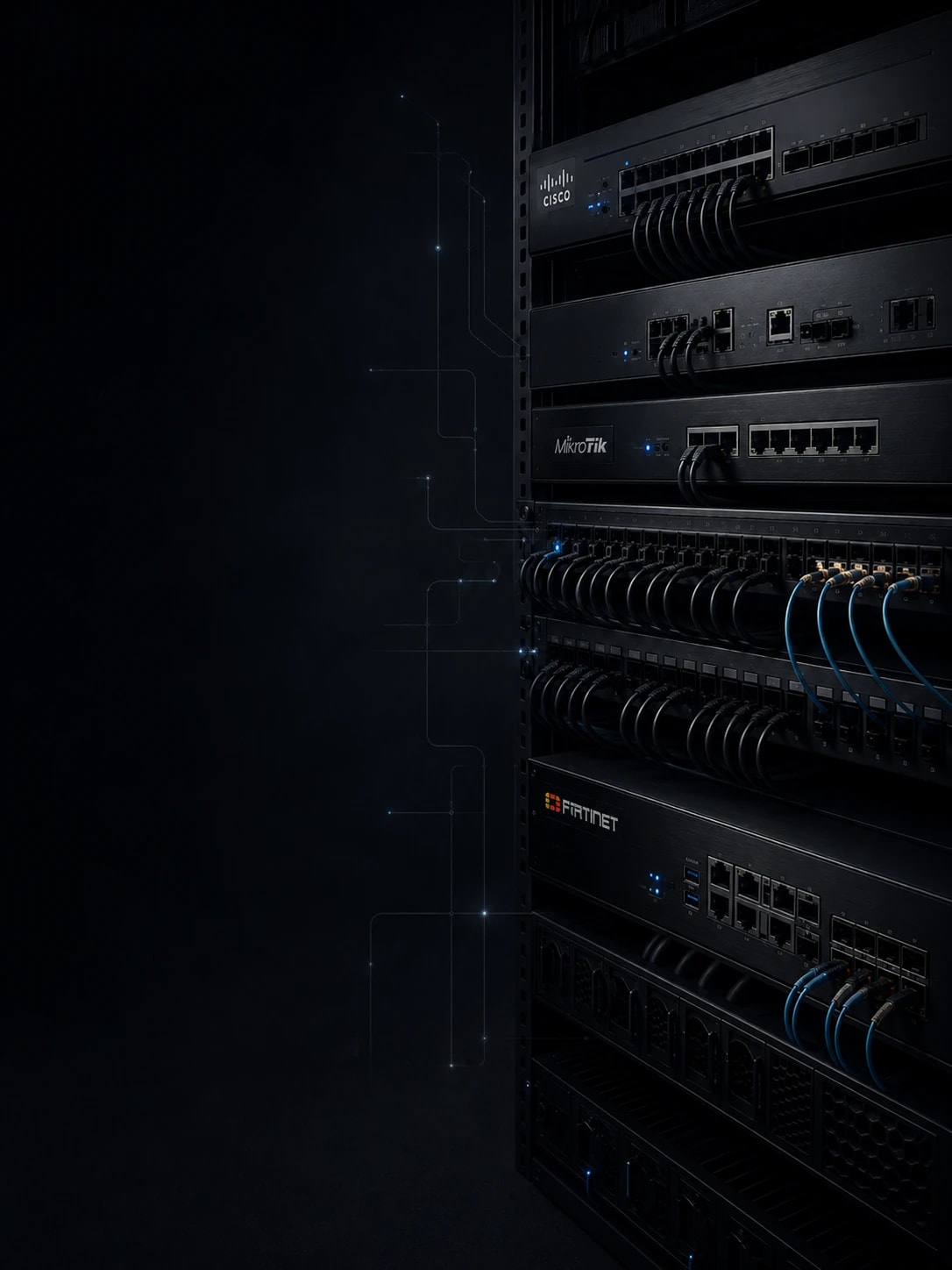 Enterprise networking, routing, core services, and secure network architecture